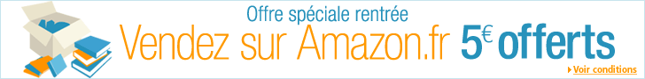 Vendez sur Amazon.fr : 5 euros offert* !
