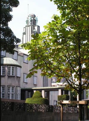 Le palais Stoclet par Josef Hoffman, Bruxelles.